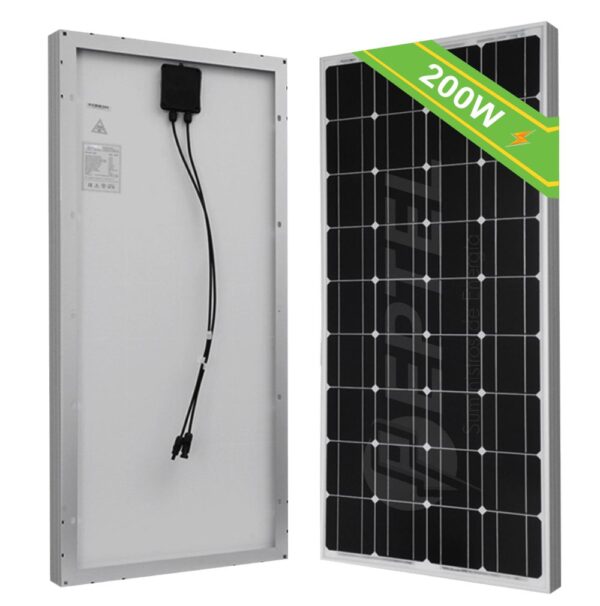 El Panel Solar Restar Solar de 210W 12V - Monocristalino